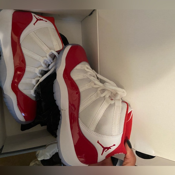 Cherry air jordan 11’s - Picture 1 of 1